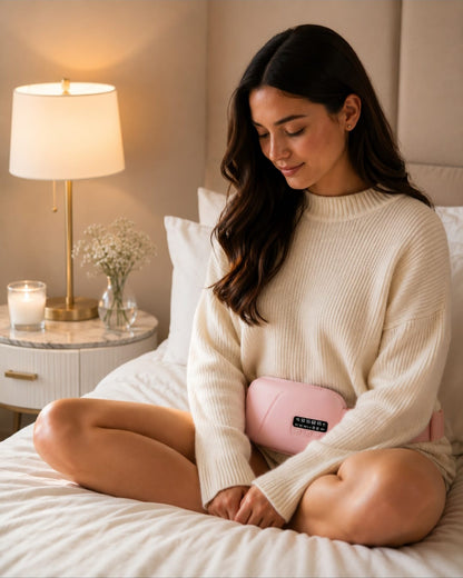 Lunara Aura™| Premium Rechargeable Heat & Massage Belt
